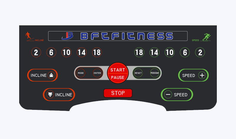 博菲特跑步機(jī)按鍵