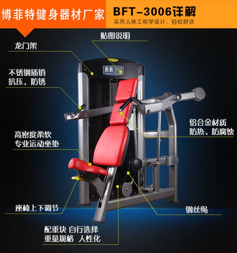 肩部推舉訓(xùn)練器