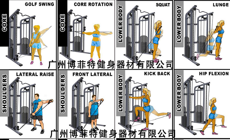 小飛鳥綜合訓(xùn)練器使用圖解